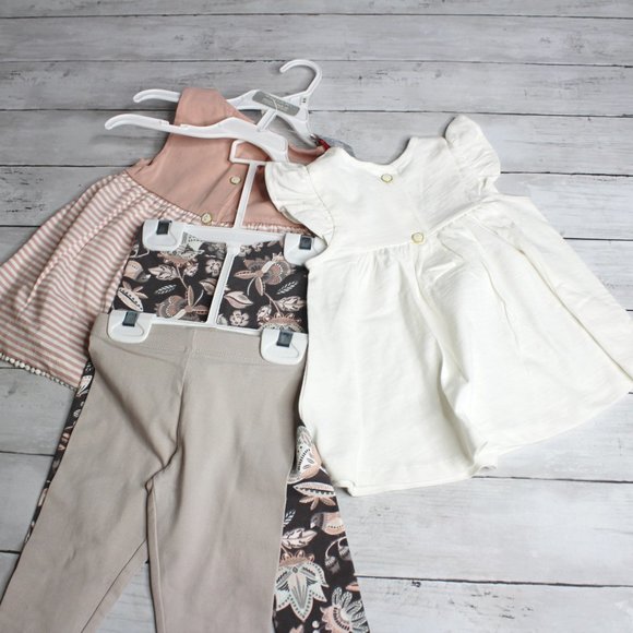 Tahari Baby Girl Tops Capri Leggings Size 24 Months Mix Match Sets Lot - Picture 11 of 14
